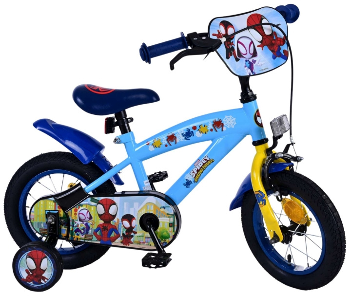 Volare Kinderfiets 12 - Spidey (21290-SACB) in de groep SPEELGOED, KINDER- & BABYPRODUCTEN / Buitenspeelgoed / Fietsen & Steppen bij TP E-commerce Nordic AB (D06369)