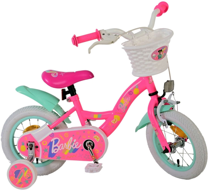 Volare Kinderfiets 12 - Barbie (31254-SACB) in de groep SPEELGOED, KINDER- & BABYPRODUCTEN / Buitenspeelgoed / Fietsen & Steppen bij TP E-commerce Nordic AB (D06375)