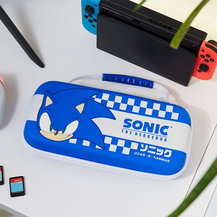 Numskull Officiële Sonic the Hedgehog Character Design Switch-draagtas in de groep HOME ELECTRONICS / Spelconsoles en accessoires / Nintendo Switch / Accessoires bij TP E-commerce Nordic AB (D06391)