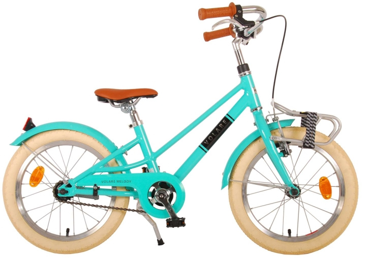 Volare Kinderfiets 16 - Melody Turquoise (21692) in de groep SPEELGOED, KINDER- & BABYPRODUCTEN / Buitenspeelgoed / Fietsen & Steppen bij TP E-commerce Nordic AB (D06402)