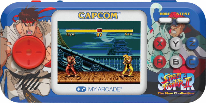 My Arcade SUPER STREET FIGHTER II POCKET PLAYER PRO in de groep HOME ELECTRONICS / Spelconsoles en accessoires / Overige games bij TP E-commerce Nordic AB (D06408)