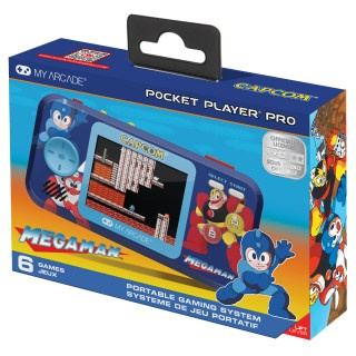 My Arcade MEGA MAN POCKET PLAYER PRO in de groep HOME ELECTRONICS / Spelconsoles en accessoires / Overige games bij TP E-commerce Nordic AB (D06415)