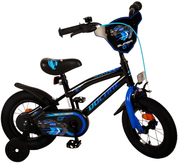 Volare Kinderfiets 12 - Super GT Blauw (21180) in de groep SPEELGOED, KINDER- & BABYPRODUCTEN / Buitenspeelgoed / Fietsen & Steppen bij TP E-commerce Nordic AB (D06416)