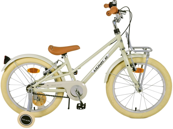 Volare Kinderfiets 18 - Melody Satijnzand (21871) in de groep SPEELGOED, KINDER- & BABYPRODUCTEN / Buitenspeelgoed / Fietsen & Steppen bij TP E-commerce Nordic AB (D06422)