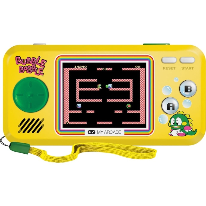 My Arcade Zakspeler Bubble Bobble 3 spellen in de groep HOME ELECTRONICS / Spelconsoles en accessoires / Overige games bij TP E-commerce Nordic AB (D06471)