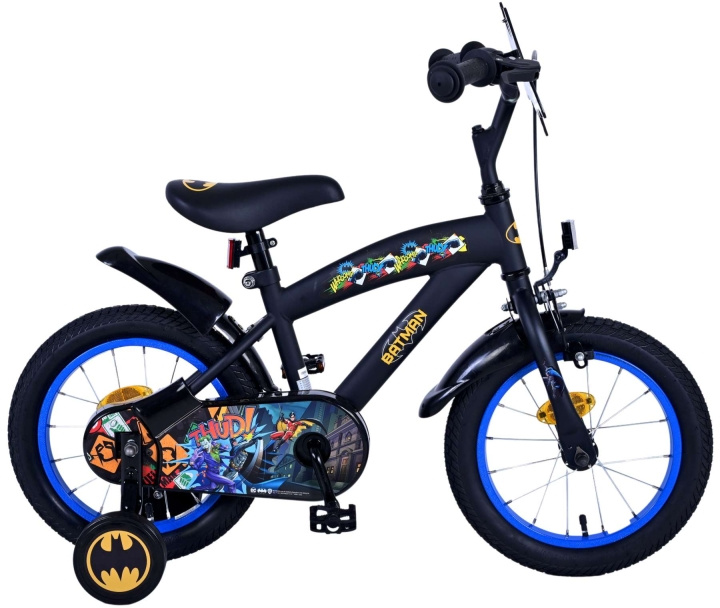 Volare Kinderfiets 14 - Batman (21530-SACB) in de groep SPEELGOED, KINDER- & BABYPRODUCTEN / Buitenspeelgoed / Fietsen & Steppen bij TP E-commerce Nordic AB (D06483)