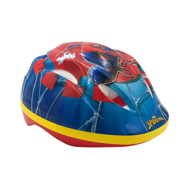 Volare Fietshelm 51-55 cm - Spiderman (969) in de groep SPORT, VRIJE TIJD & HOBBY / Sportuitrusting / Fietsaccessoires / Helmen bij TP E-commerce Nordic AB (D06513)