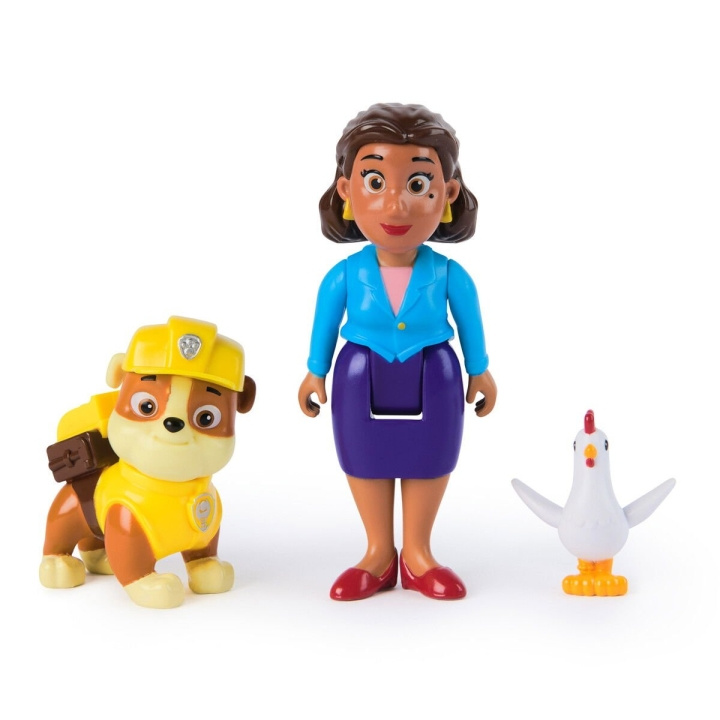 Paw Patrol Hero Pup - Burgemeester Goodway & Rubble (6070749) in de groep SPEELGOED, KINDER- & BABYPRODUCTEN / Speelgoed / Figuren, Miniaturen & accessoires bij TP E-commerce Nordic AB (D06516)