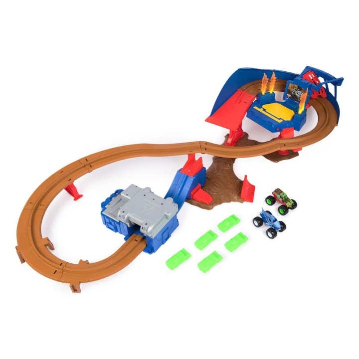 Monster Jam 1:64 Super Charger Speedway Speelset (6071089) in de groep SPEELGOED, KINDER- & BABYPRODUCTEN / Speelgoed / Speelset bij TP E-commerce Nordic AB (D06517)