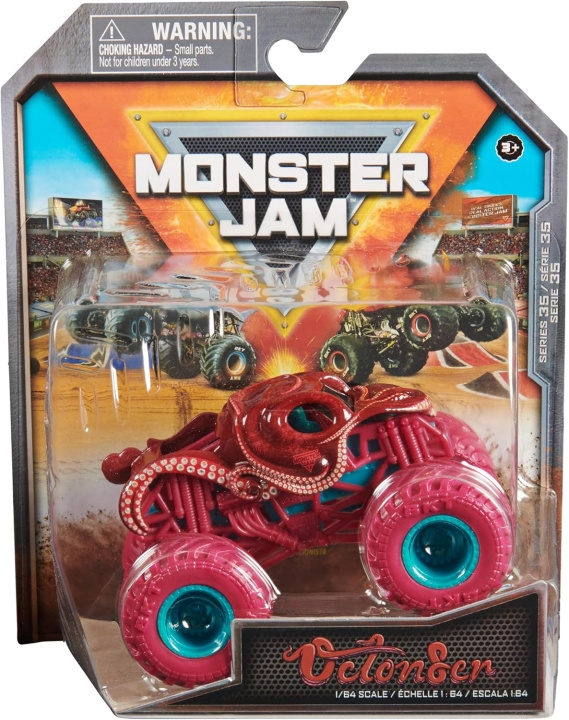 Monster Jam 1:64 Enkelpak - Octonder in de groep SPEELGOED, KINDER- & BABYPRODUCTEN / Speelgoed / Speelgoedauto\'s bij TP E-commerce Nordic AB (D06569)