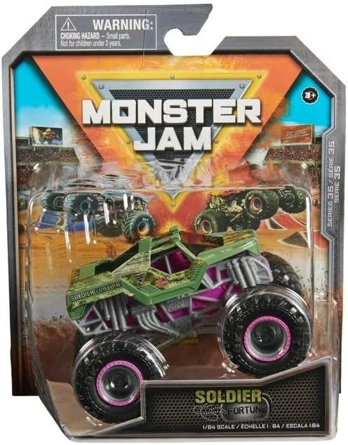 Monster Jam 1:64 Enkelpak - Soldaat in de groep SPEELGOED, KINDER- & BABYPRODUCTEN / Speelgoed / Speelgoedauto\'s bij TP E-commerce Nordic AB (D06570)