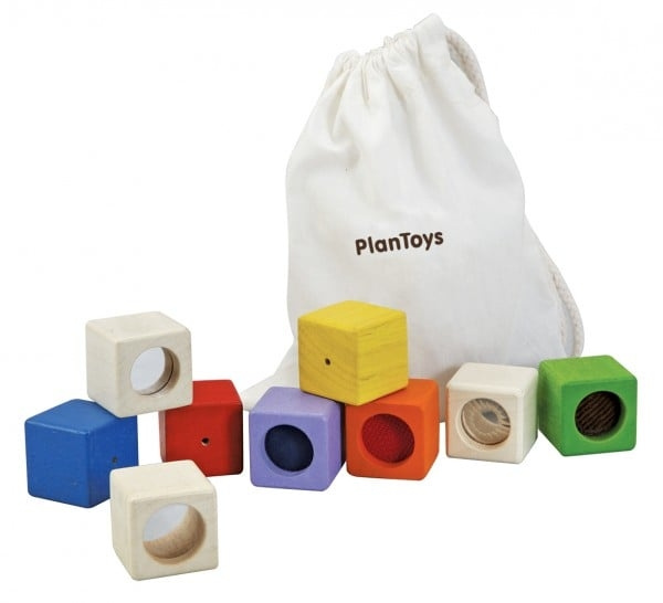 PlanToys Activiteitenblokken (5531) in de groep SPEELGOED, KINDER- & BABYPRODUCTEN / Babyspeelgoed / Activiteitenspeelgoed bij TP E-commerce Nordic AB (D06576)