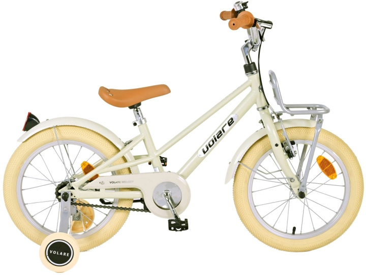 Volare Kinderfiets 16 - Melody Satijn Zand (21691) in de groep SPEELGOED, KINDER- & BABYPRODUCTEN / Buitenspeelgoed / Fietsen & Steppen bij TP E-commerce Nordic AB (D06588)