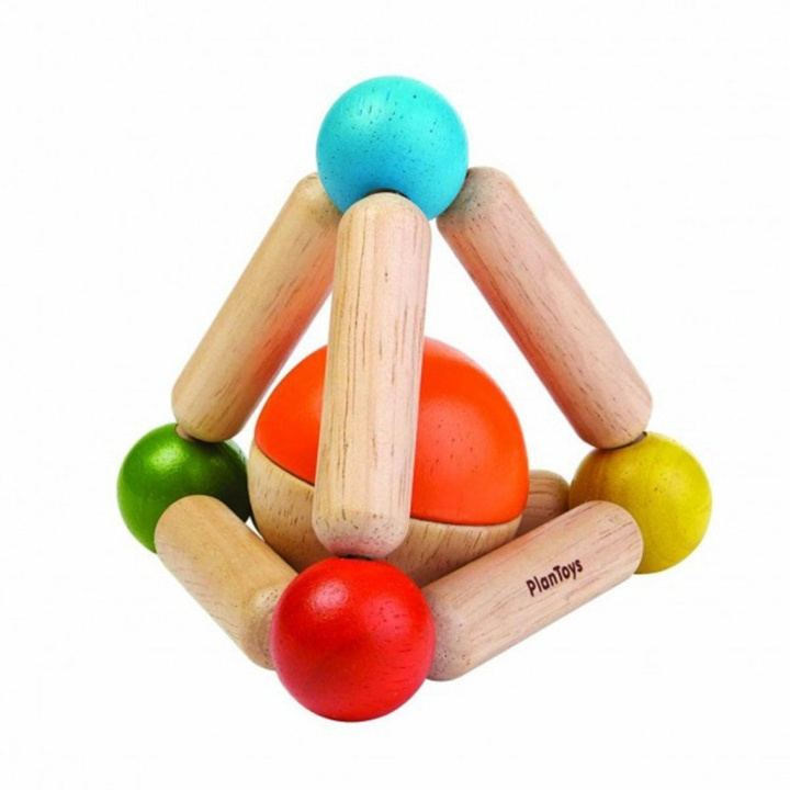 PlanToys Driehoek grijpspeelgoed in de groep SPEELGOED, KINDER- & BABYPRODUCTEN / Babyspeelgoed / Activiteitenspeelgoed bij TP E-commerce Nordic AB (D06589)