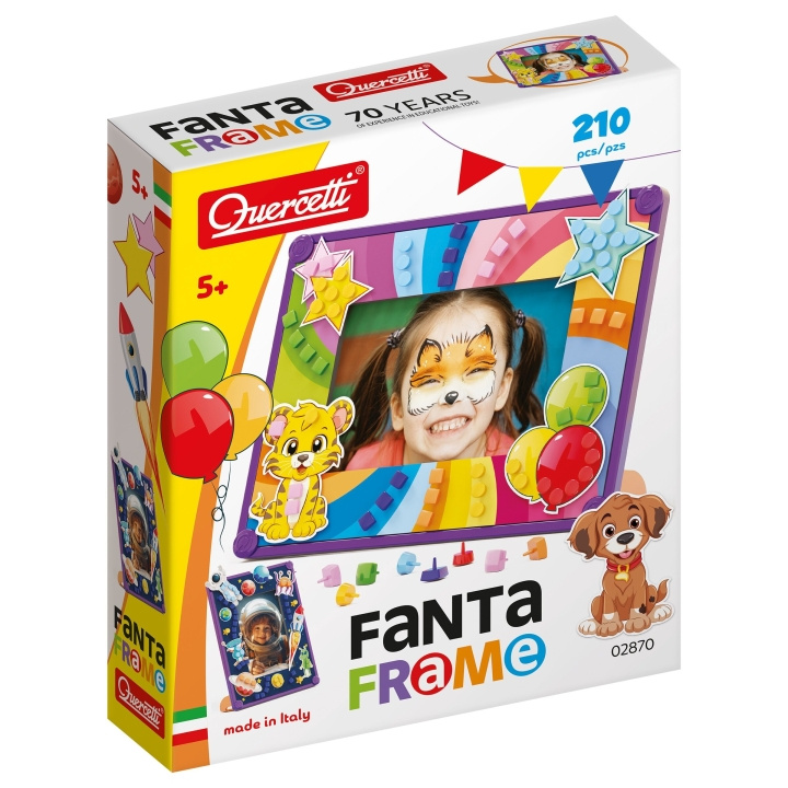 Quercetti Fantaframe - jouw persoonlijke fotolijst - (QU-2870) in de groep SPEELGOED, KINDER- & BABYPRODUCTEN / Speelgoed / Ambachten bij TP E-commerce Nordic AB (D06592)