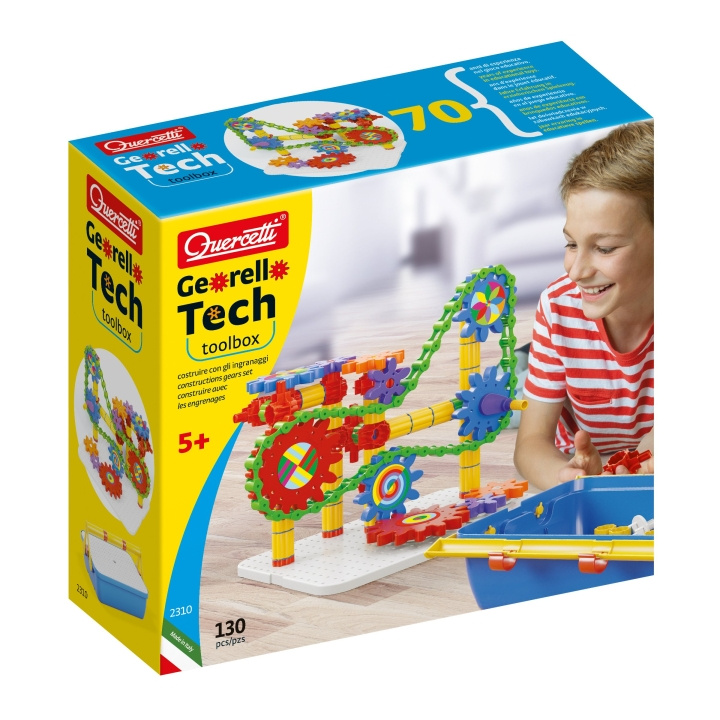 Quercetti Magnetische puzzel: Kleuren - (QU-231) in de groep SPEELGOED, KINDER- & BABYPRODUCTEN / Speelgoed / Kinderpuzzel bij TP E-commerce Nordic AB (D06593)