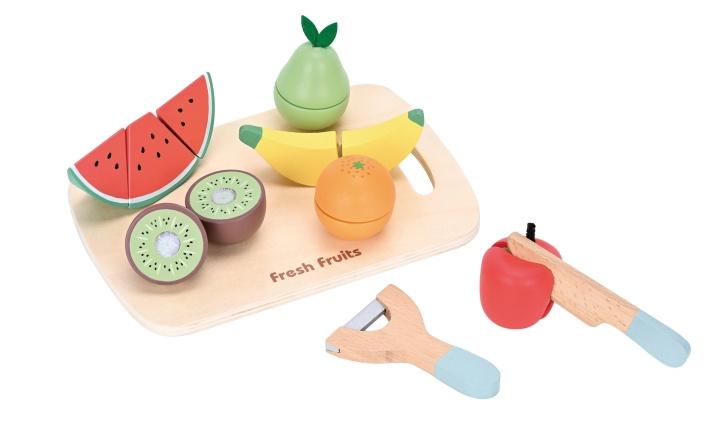 Small Wood Fruit Cut-Ups (L40292) in de groep SPEELGOED, KINDER- & BABYPRODUCTEN / Speelgoed / Klein huis en rollenspel bij TP E-commerce Nordic AB (D06599)