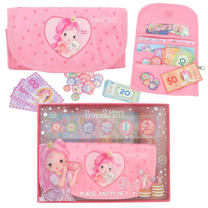 Princess Mimi Portemonnee en geld set ( 0412728) in de groep SPEELGOED, KINDER- & BABYPRODUCTEN / Speelgoed / Klein huis en rollenspel bij TP E-commerce Nordic AB (D06619)