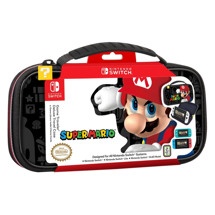 Nintendo Switch Deluxe Reistas (Super Mario) in de groep HOME ELECTRONICS / Spelconsoles en accessoires / Nintendo Switch / Accessoires bij TP E-commerce Nordic AB (D06630)