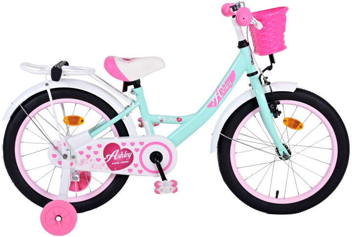 Volare Kinderfiets 18 Ashley - Groen (31836) in de groep SPEELGOED, KINDER- & BABYPRODUCTEN / Buitenspeelgoed / Fietsen & Steppen bij TP E-commerce Nordic AB (D06634)