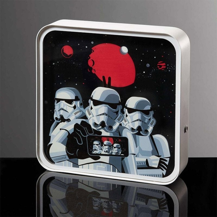 Numskull Stormtrooper Acryl Lamp in de groep SPEELGOED, KINDER- & BABYPRODUCTEN / Kinderkamer / Babylampen / Tafellampen bij TP E-commerce Nordic AB (D06641)