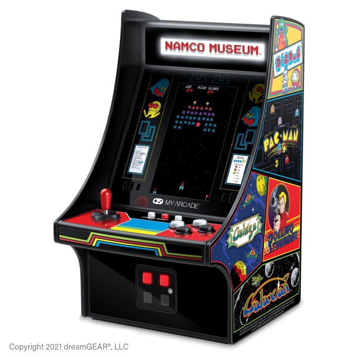 My Arcade MINISPELER 10 BANDAI NAMCO™ MUSEUM HITS (20 IN 1) in de groep HOME ELECTRONICS / Spelconsoles en accessoires / Overige games bij TP E-commerce Nordic AB (D06698)