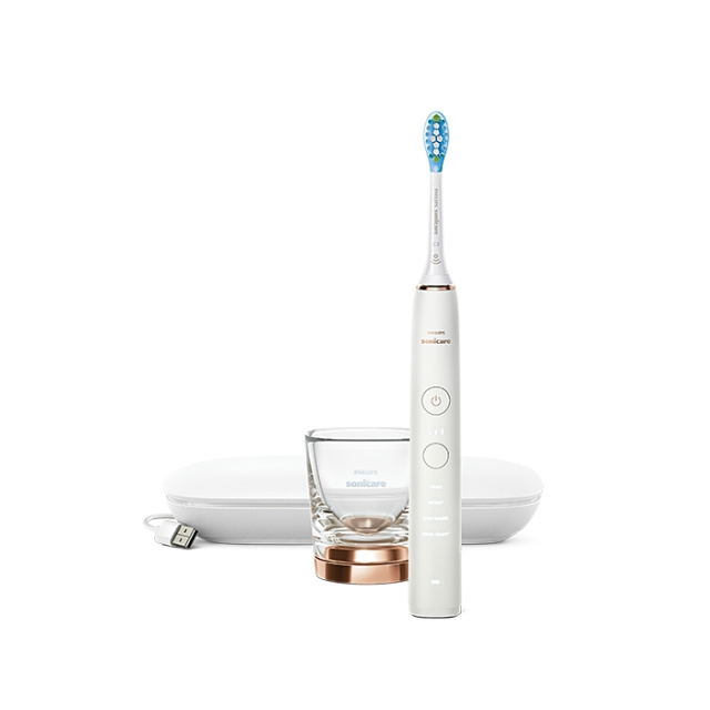 Philips DiamondClean 9000 Sonic elektrische tandenborstel HX9911/94 in de groep BEAUTY & HEALTH / Mondverzorging / Elektrische tandenborstels bij TP E-commerce Nordic AB (D06700)