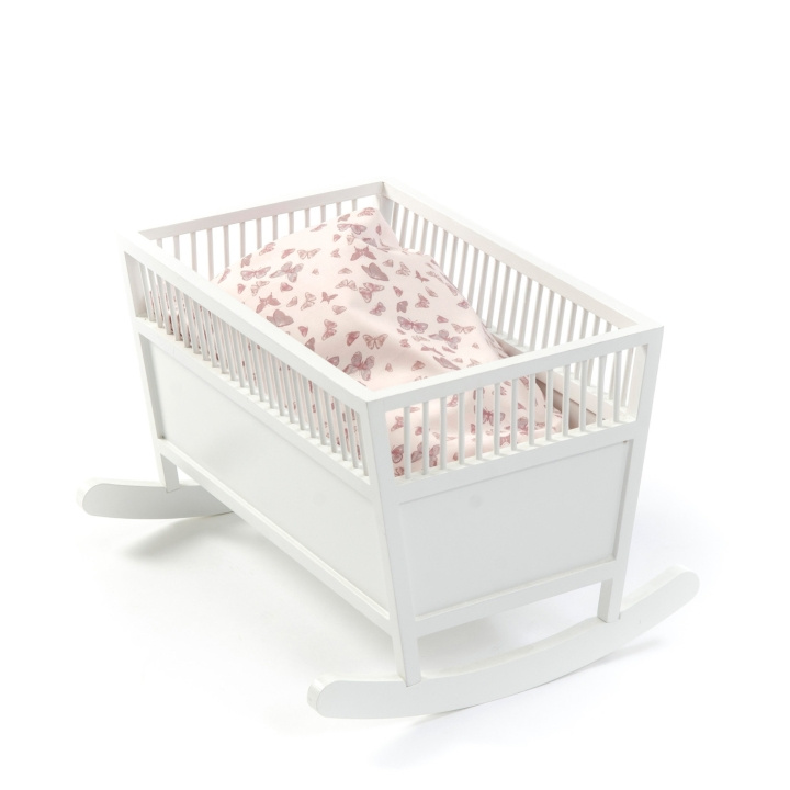 Smallstuff Wieg, Rosaline - Wit (51002-02) in de groep SPEELGOED, KINDER- & BABYPRODUCTEN / Speelgoed / Docks & Accessoires bij TP E-commerce Nordic AB (D06704)