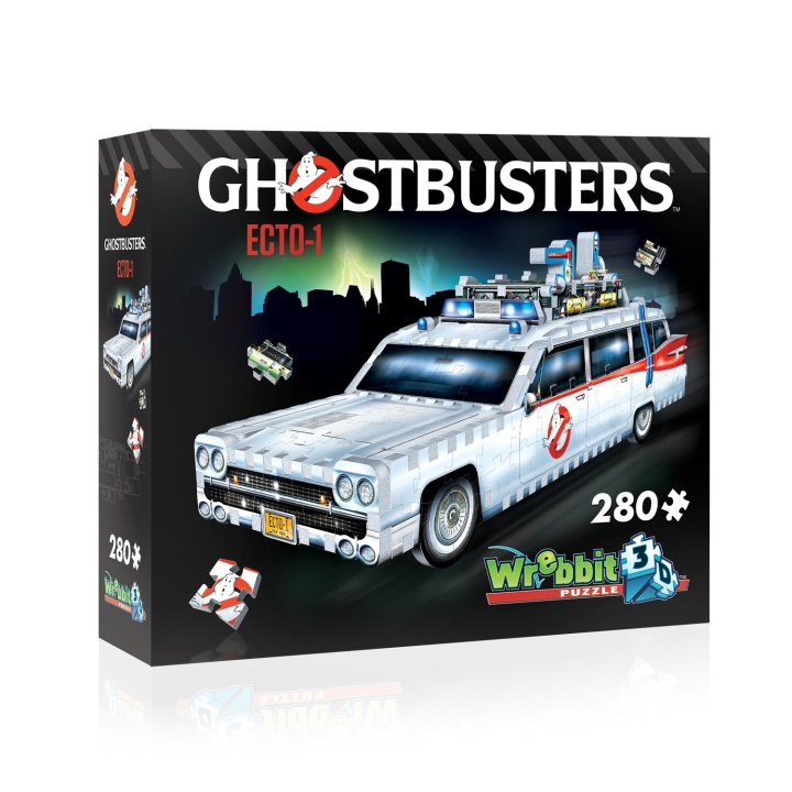 Wrebbit 3D puzzel - Ghostbusters - Ecto-1 (40970039) in de groep SPORT, VRIJE TIJD & HOBBY / Hobby / Puzzel bij TP E-commerce Nordic AB (D06709)