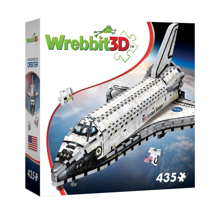 Wrebbit 3D puzzel - Space Shuttle Orbiter (40970047) in de groep SPORT, VRIJE TIJD & HOBBY / Hobby / Puzzel bij TP E-commerce Nordic AB (D06714)