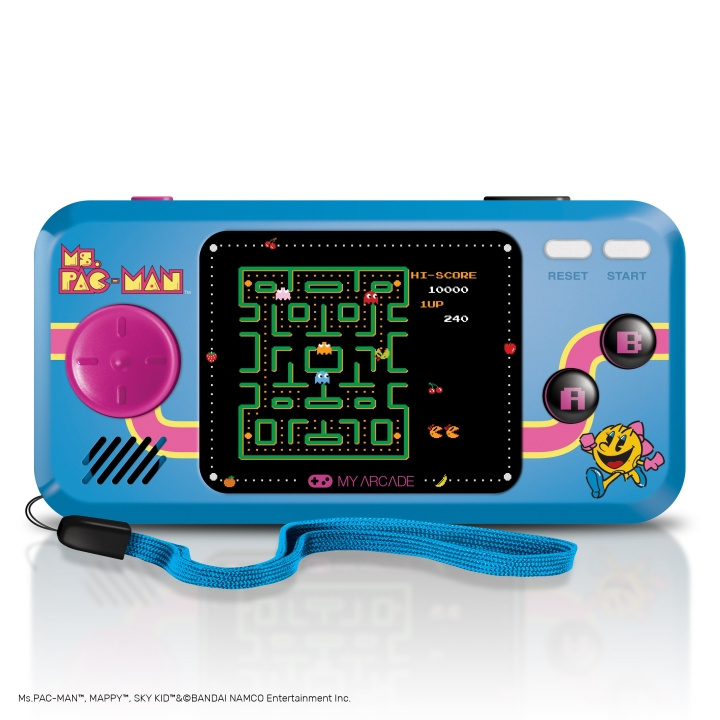 My Arcade Myarcade Pocketplayer Ms.PACMAN 3 Spelletjes in de groep HOME ELECTRONICS / Spelconsoles en accessoires / Overige games bij TP E-commerce Nordic AB (D06715)