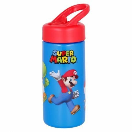 Super Mario Super Mario Stor - Sipper waterfles (410ml) - (088808718-21401) in de groep SPEELGOED, KINDER- & BABYPRODUCTEN / Eten & Drinken / Babyflessen & Accessoires bij TP E-commerce Nordic AB (D06742)