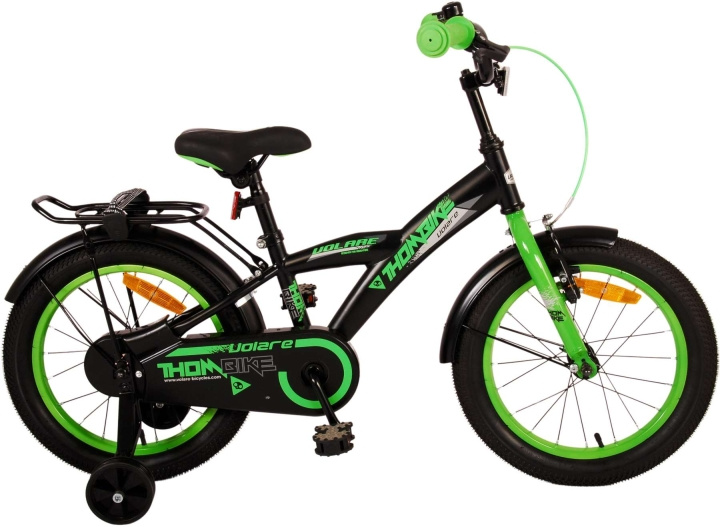 Volare Kinderfiets 16 - Thombike Groen (21544) in de groep SPEELGOED, KINDER- & BABYPRODUCTEN / Buitenspeelgoed / Fietsen & Steppen bij TP E-commerce Nordic AB (D06744)