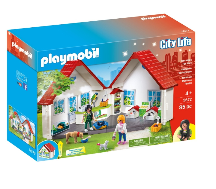 Playmobil Take Along Dierenkliniek (71396) in de groep SPEELGOED, KINDER- & BABYPRODUCTEN / Speelgoed / Speelset bij TP E-commerce Nordic AB (D06747)