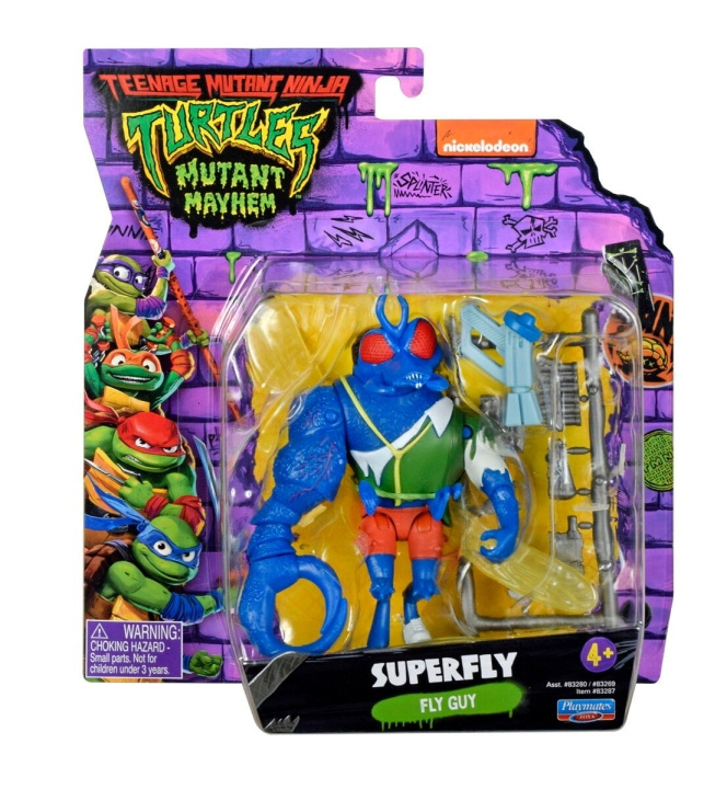 Teenage Mutant Ninja Turtles Turtles Mutant Mayhem - Basisfiguren 12cm - Firefly in de groep SPEELGOED, KINDER- & BABYPRODUCTEN / Speelgoed / Figuren, Miniaturen & accessoires bij TP E-commerce Nordic AB (D06779)