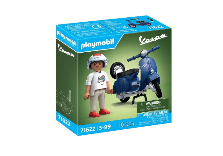 Playmobil 1969 Vespa 150 Sprint Veloce, blauw (71622) in de groep SPEELGOED, KINDER- & BABYPRODUCTEN / Speelgoed / Figuren, Miniaturen & accessoires bij TP E-commerce Nordic AB (D06783)