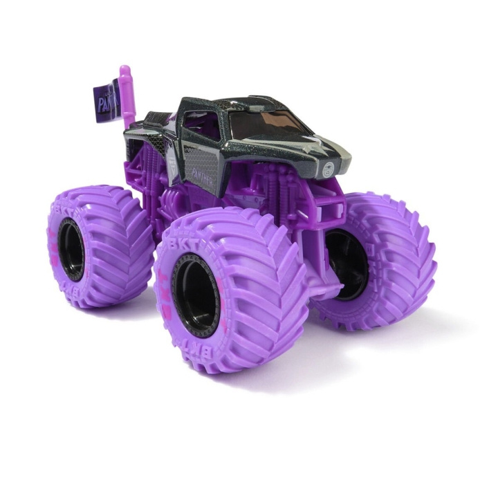 Monster Jam 1:64 Marvel Single-Black Panther V2 (6071944) in de groep SPEELGOED, KINDER- & BABYPRODUCTEN / Speelgoed / Speelgoedauto\'s bij TP E-commerce Nordic AB (D06834)