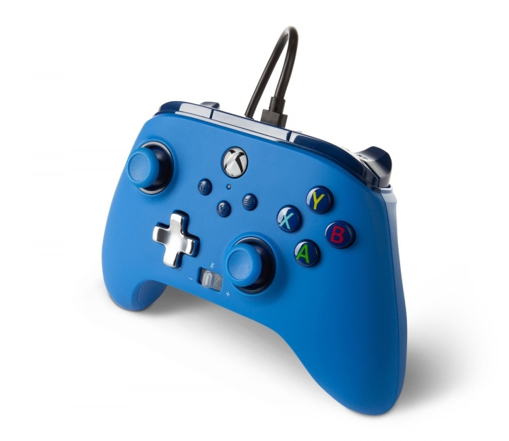 PowerA Verbeterde bedrade controller voor Xbox Series X - S - Blauw in de groep HOME ELECTRONICS / Spelconsoles en accessoires / Xbox Series X / Accessoires bij TP E-commerce Nordic AB (D06883)