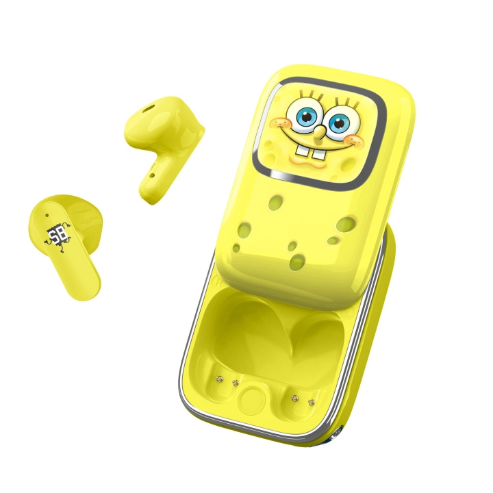 OTL Spongbob Slide TWS Oortelefoon in de groep HOME ELECTRONICS / Audio & Beeld / Koptelefoon & Accessoires / Koptelefoon bij TP E-commerce Nordic AB (D06894)