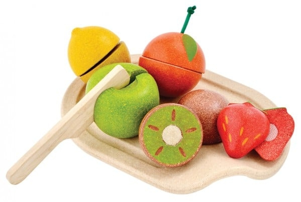 PlanToys Playfood - Assortiment Fruit (3600) in de groep SPEELGOED, KINDER- & BABYPRODUCTEN / Speelgoed / Klein huis en rollenspel bij TP E-commerce Nordic AB (D06932)