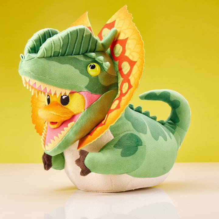 Tubbz Numskull - Jurassic Park Tubbz PLUSH Dilophosaurus in de groep SPORT, VRIJE TIJD & HOBBY / Leuke dingen / Verzamelobjecten bij TP E-commerce Nordic AB (D06956)