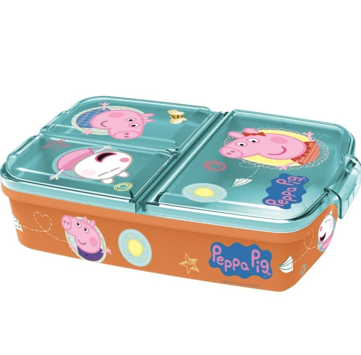 STOR Multifunctionele brooddoos - Peppa Pig (088808735-13920) in de groep SPEELGOED, KINDER- & BABYPRODUCTEN / Eten & Drinken / Kinderservies bij TP E-commerce Nordic AB (D06985)