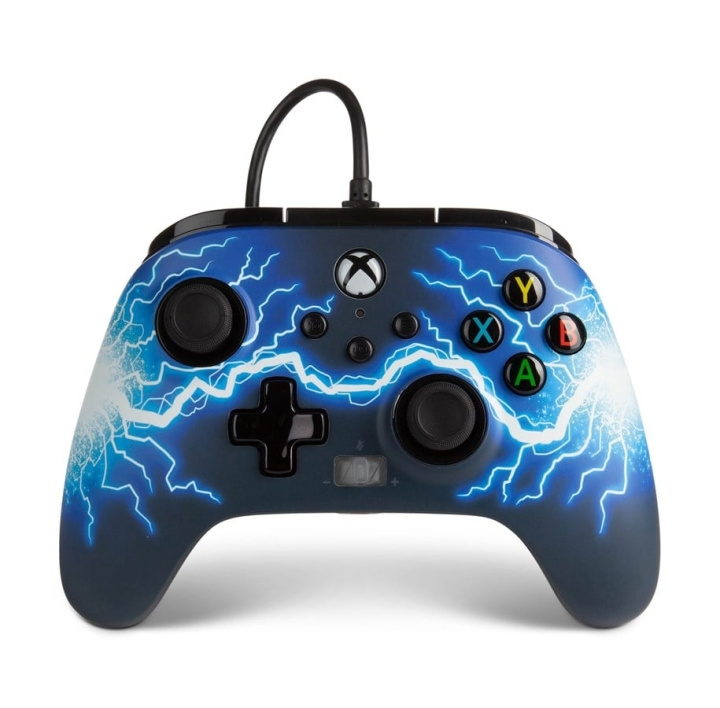 PowerA Verbeterde bedrade controller voor Xbox serie X - S - Arc Lightning in de groep HOME ELECTRONICS / Spelconsoles en accessoires / Xbox Series X / Accessoires bij TP E-commerce Nordic AB (D06999)