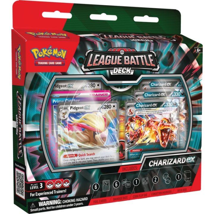 Pokémon League Battle Deck - Charizard ex (POK85883) in de groep SPEELGOED, KINDER- & BABYPRODUCTEN / Spelletje / Kaartspel bij TP E-commerce Nordic AB (D07009)