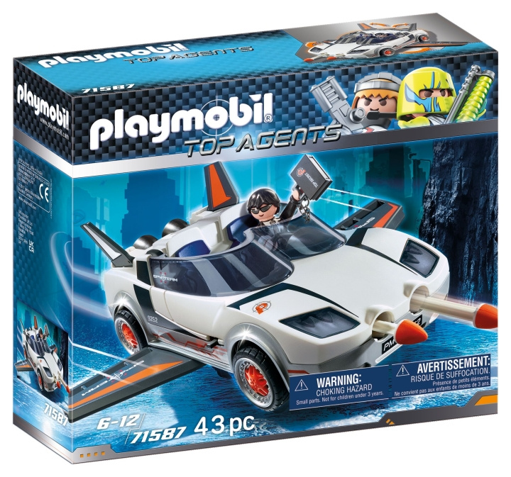 Playmobil Agent P\'s Spy Racer (71587) in de groep SPEELGOED, KINDER- & BABYPRODUCTEN / Speelgoed / Figuren, Miniaturen & accessoires bij TP E-commerce Nordic AB (D07024)