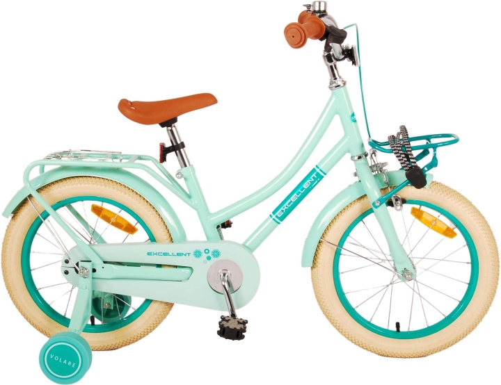 Volare Kinderfiets 16 - Excellent Groen (21387) in de groep SPEELGOED, KINDER- & BABYPRODUCTEN / Buitenspeelgoed / Fietsen & Steppen bij TP E-commerce Nordic AB (D07052)