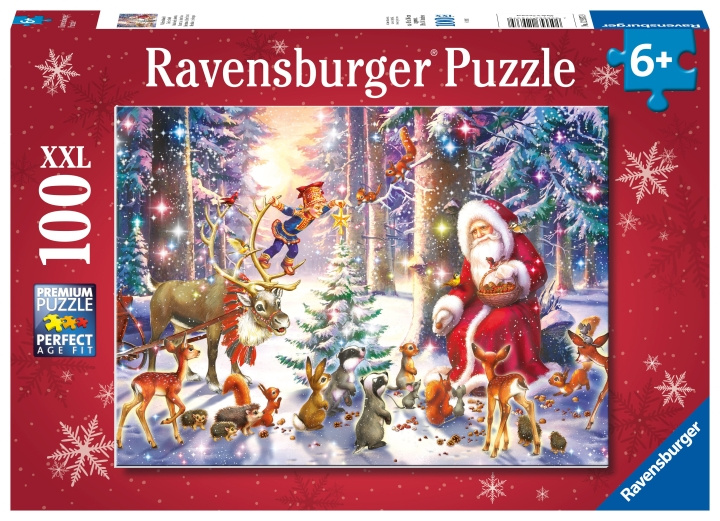 Ravensburger Puzzel Kerstmis in het bos 100p (10112937) in de groep SPEELGOED, KINDER- & BABYPRODUCTEN / Speelgoed / Kinderpuzzel bij TP E-commerce Nordic AB (D07060)