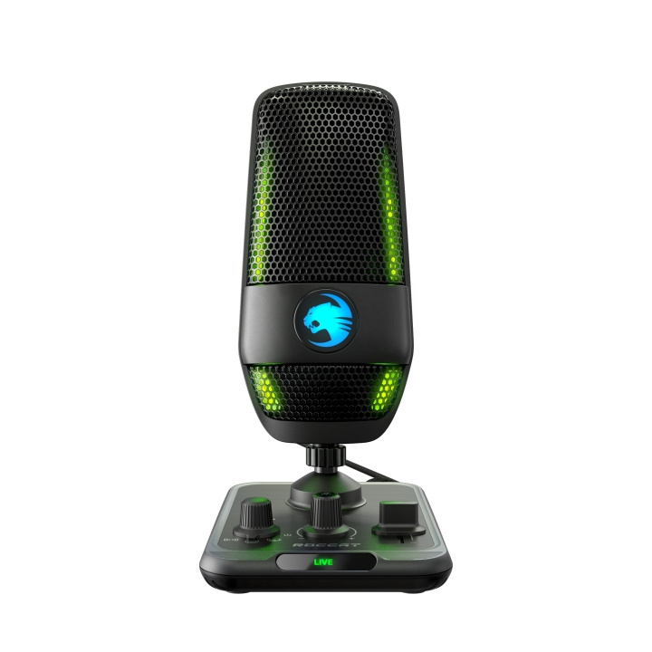 ROCCAT Torch Streaming Mic in de groep COMPUTERS & RANDAPPARATUUR / Computeraccessoires / Microfoons bij TP E-commerce Nordic AB (D07076)