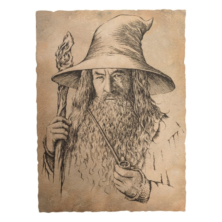 Weta Workshop The Lord of the Rings - Portret van Gandalf de Grijze Standbeeld Kunstdruk in de groep SPORT, VRIJE TIJD & HOBBY / Leuke dingen / Verzamelobjecten bij TP E-commerce Nordic AB (D07111)