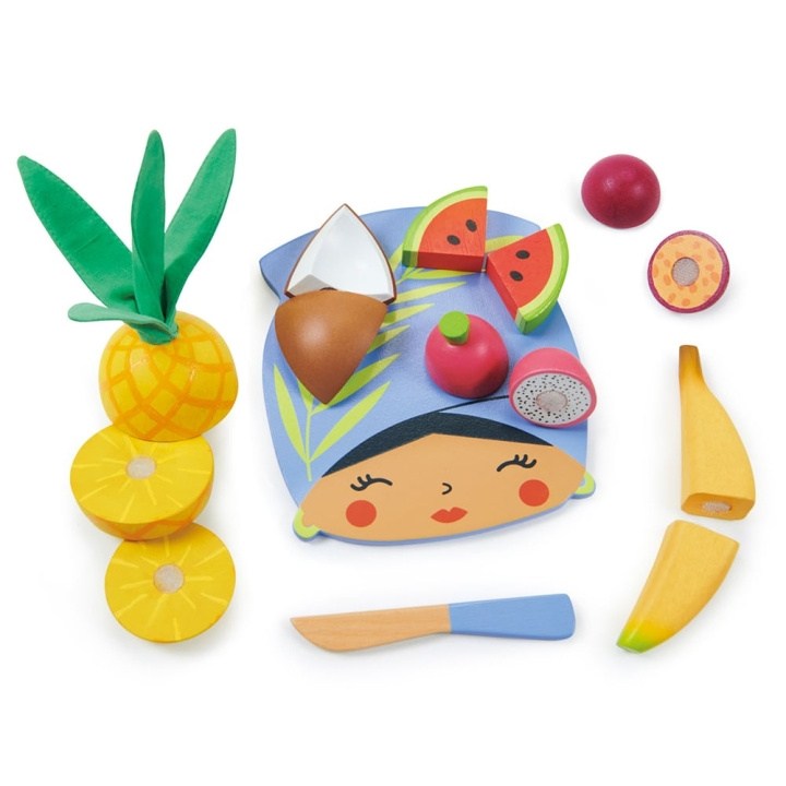 Tender Leaf Tropisch Fruit - Snijplank - (TL8281) in de groep SPEELGOED, KINDER- & BABYPRODUCTEN / Speelgoed / Klein huis en rollenspel bij TP E-commerce Nordic AB (D07132)